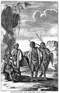 Khoikhoi labourers, 1931. Artist: Unknown
