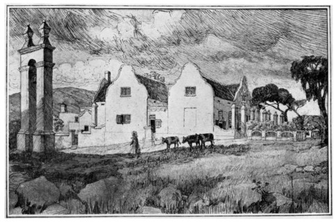 Meerlust wine farm, South Africa, 1931. Artist: Unknown