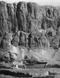 The Temple of Deir-El-Bahari, Egypt, 1936. Artist: Unknown