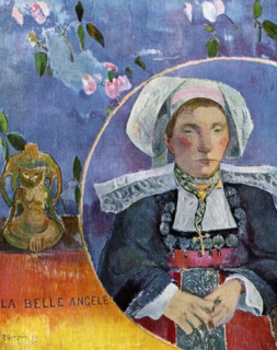 'La Belle Angele', 1889 (1939).Artist: Paul Gauguin