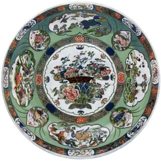 A Chinese porcelain dish of the Kang-he period, 17th century (1903). Artist: Unknown