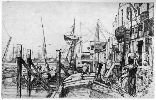 'Limehouse', 19th century (1904).Artist: James Abbott McNeill Whistler