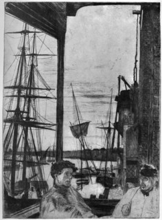 'Rotherhithe', 1860 (1904).Artist: James Abbott McNeill Whistler