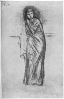 'The Model Resting', 19th century (1904).Artist: James Abbott McNeill Whistler