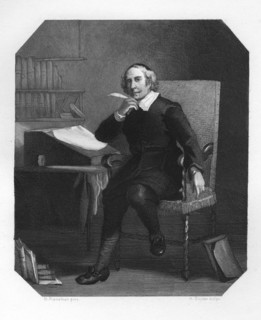 Joost van den Vondel, 17th century Dutch poet and dramatist, c1870.Artist: H Sluyter