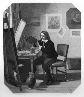 Cornelis Visscher, 17th century Dutch engraver, c1870. Artist: H Sluyter