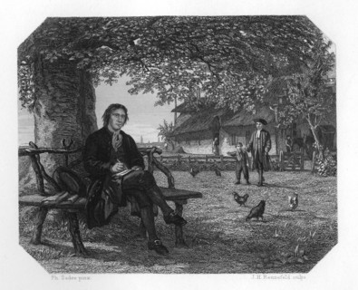 Hubert Kornelisz and Justus van Effen, c1870.Artist: JH Rennefeld