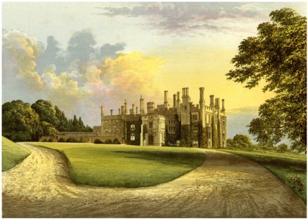 Eggesford House, Devon, home of the Earl of Portsmouth, c1880. Artist: Unknown