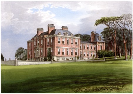 Pynes, Devon, home of the Northcote family, c1880. Artist: Unknown