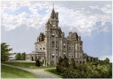 Normanhurst, Sussex, home of the Brassey family, c1880. Artist: Unknown