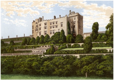Powis Castle, Powys, Wales, home of the Earl of Powys, c1880. Artist: Unknown
