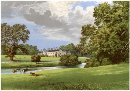 Castle MacGarrett, County Mayo, Ireland, home of Lord Oranmore, c1880. Artist: Unknown