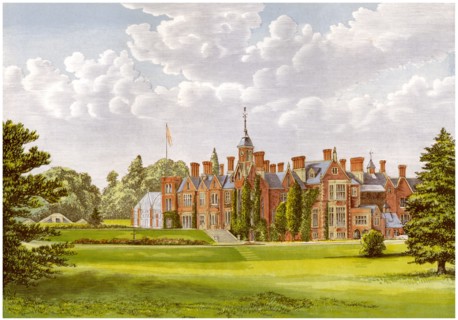 The Hendre, Monmouthshire, Wales, home of the Rolls family, c1880. Artist: Unknown