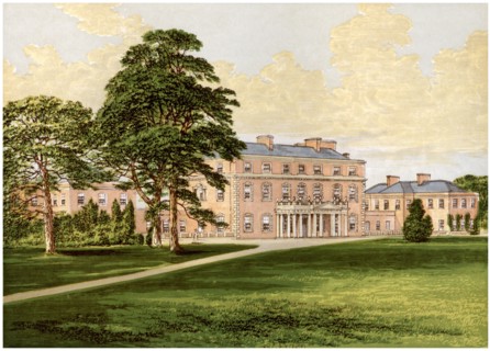 Trafalgar House, Wiltshire, home of Earl Nelson, c1880. Artist: Unknown