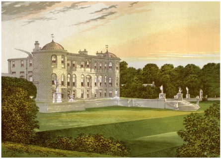 Powerscourt, County Wicklow, Ireland, home of Viscount Powerscourt, c1880. Artist: Unknown