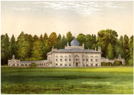 Sezincote, Gloucestershire, home of Baronet Rushout, c1880. Artist: Unknown