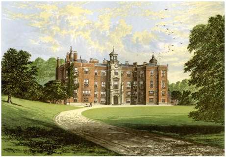 Beaudesert, Staffordshire, home of the Marquis of Anglesey, c1880. Artist: Unknown