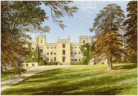 Mulgrave Castle, Yorkshire, home of the Marquis of Normanby, c1880. Artist: Unknown