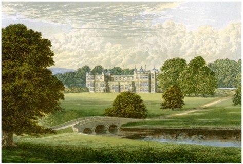 Audley End, Essex, home of Lord Braybrooke, c1880. Artist: Unknown