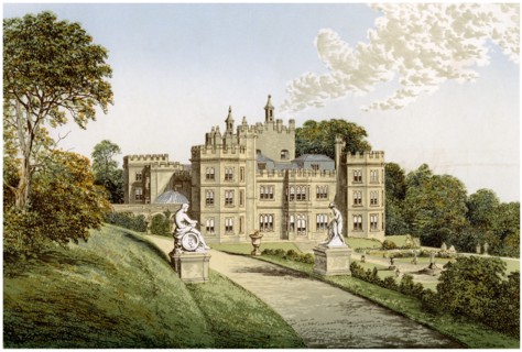 Mount Edgcumbe, Cornwall, home of Lord Mount Edgcumbe, c1880. Artist: Unknown