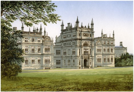 Corsham Court, Wiltshire, home of Lord Methuen, c1880. Artist: Unknown