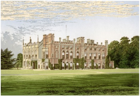 Cassiobury Park, Hertfordshire, home of the Earl of Essex, c1880. Artist: Unknown