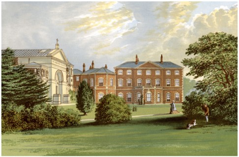 Everingham Park, Yorkshire, home of Lord Herries, c1880. Artist: Unknown