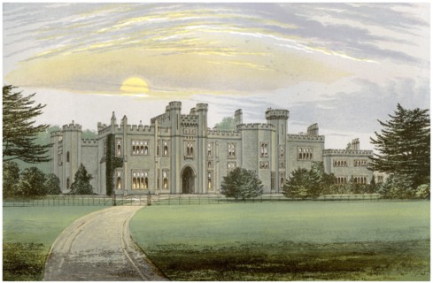 Garnstone, Herefordshire, home of the Peploe family, c1880. Artist: Unknown