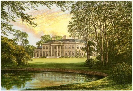Broadlands, Hampshire, home of the Cowper-Temple family, c1880. Artist: Unknown