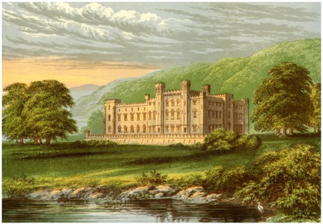 Scone Palace, Perthshire, Scotland, home of the Earl of Mansfield, c1880. Artist: Unknown