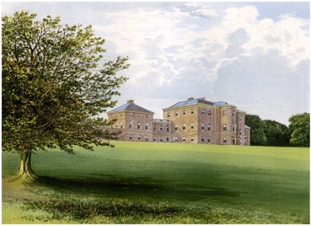 Mersham-le-Hatch, Kent, home of Baronet Knatchbull, c1880. Artist: Unknown