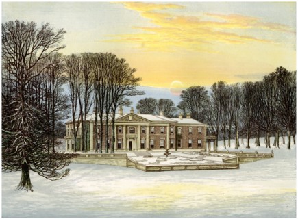 The Down House, Dorset, home of Baronet Smith-Marriott, c1880. Artist: Unknown