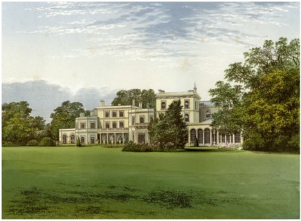 Danesfield House, Buckinghamshire, home of the Scott-Murray family, c1880. Artist: Unknown