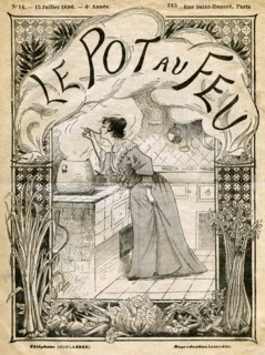 Front cover of Le Pot au Feu', 15th July 1896. Artist: Unknown