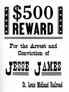 Wanted poster, c1868-1882 (1954). Artist: Unknown