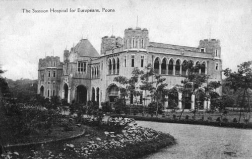The Sassoon Hospital for Europeans, Poona, (Pune), India, early 20th century.   Creator: Unknown.