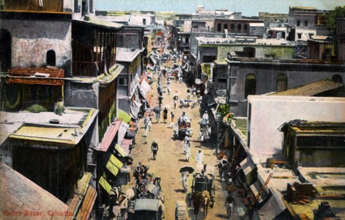 Burra Bazar, Calcutta, India, early 20th century. Artist: Unknown