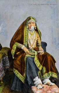 'A type of Marwaree beauty', India, early 20th century. Artist: Unknown