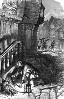 Detection of an incendiary, American Revolutionary War, c1776 (c1880). Artist: Unknown