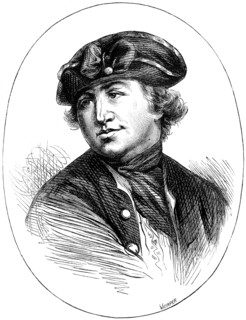 Commodore Robert Hopkins, American naval commander, from a print of 1776, (c1880). Artist: Whymper
