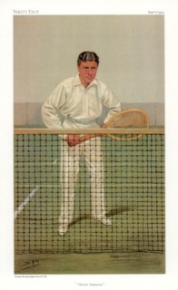 'Thrice Champion', 1904.Artist: Spy