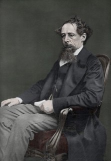 Charles Dickens, 19th century English author, (1910). Artist: Unknown