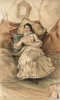 The Countess of Dalhousie, 1883. Artist: Unknown