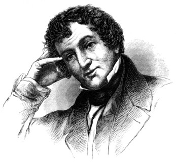 Washington Irving, American author, (c1880). Artist: Unknown