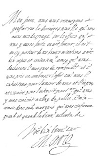 Letter by Marie de' Medici to the Duke of Savoy, late 16th - early 17th century (1865).Artist: Frederick George Netherclift