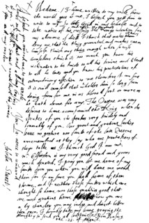 Letter by Arabella Stuart to the Countess of Shrewsbury, late 16th - early 17th century (1865).Artist: Frederick George Netherclift
