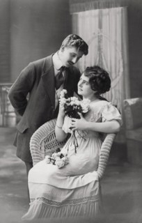 Couple in love, c1900-1919(?). Artist: Unknown