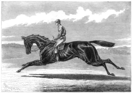 'Galopin', Derby winner, 1875. Artist: Crane