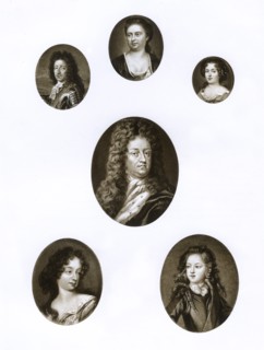 Group of royal portraits, late 17th - early 18th century (1906). Artist: Unknown