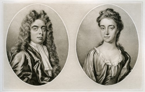 Portraits of the Duke and Duchess of Marlborough, (1906). Artist: Unknown